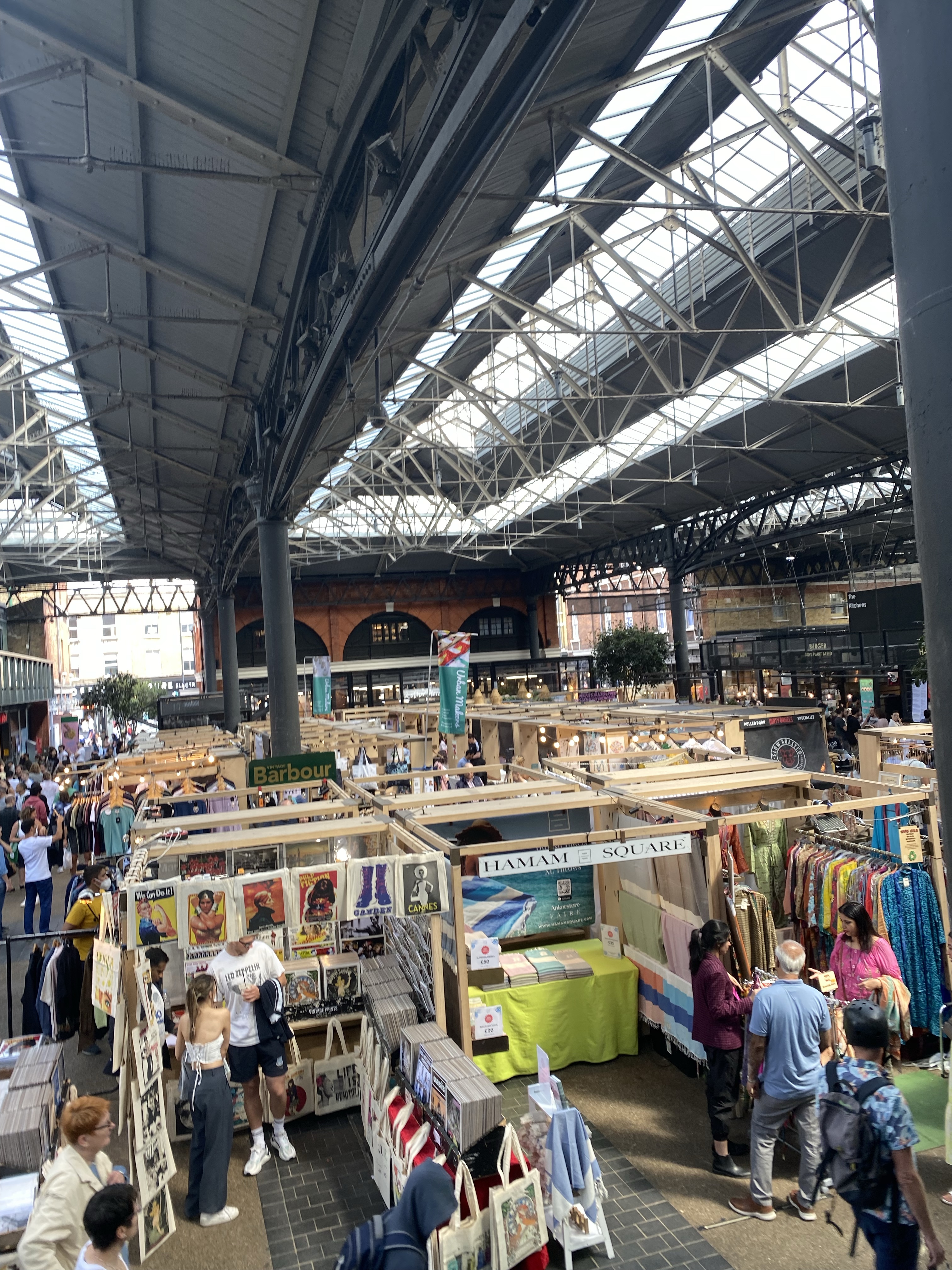 Paris and London markets