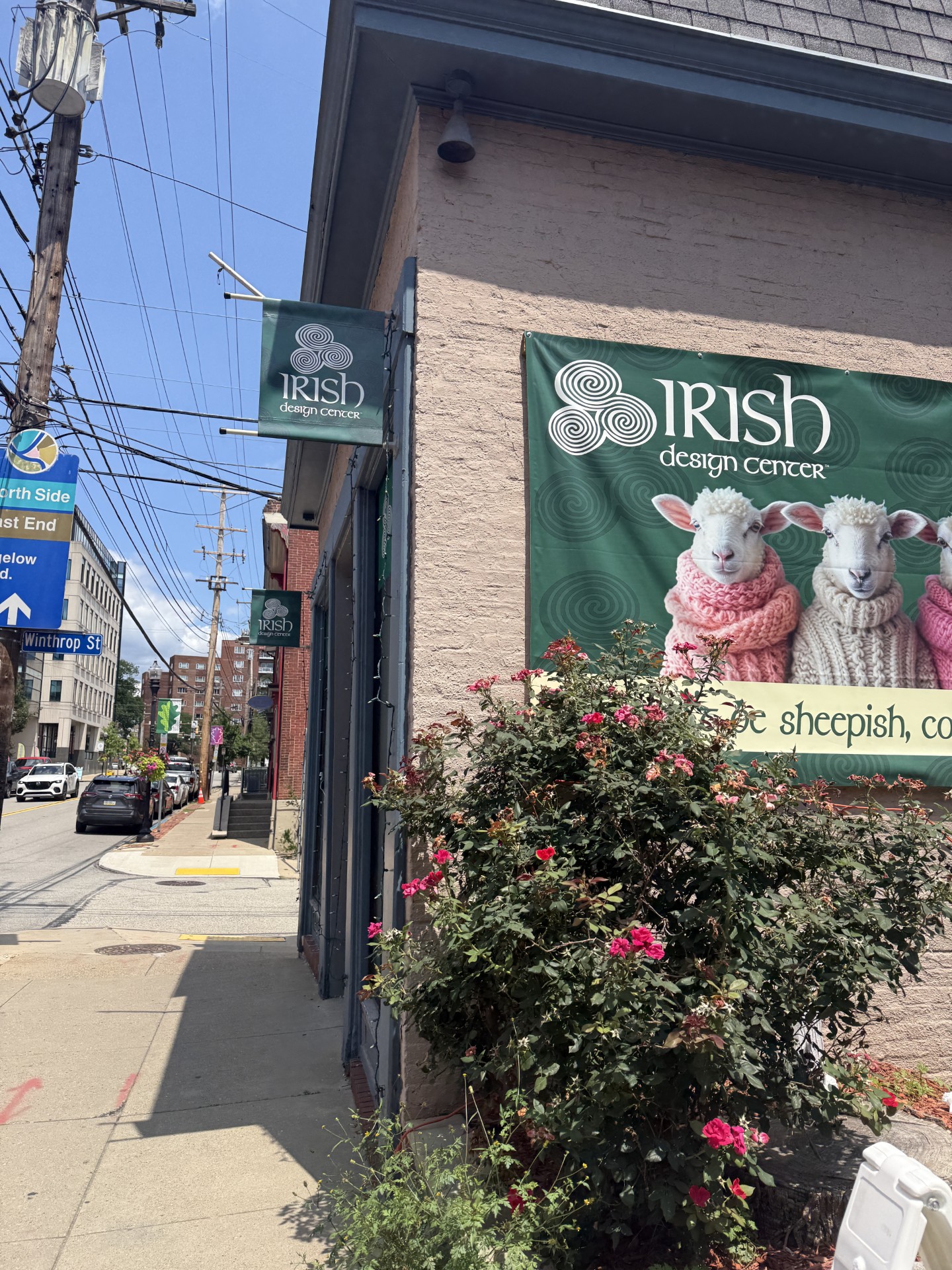 Mid-Term Exam, Then Off Visiting the Irish Design Center!